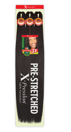 1B Outre 3X X-Pression Braid Pre Stretched Braid 72"