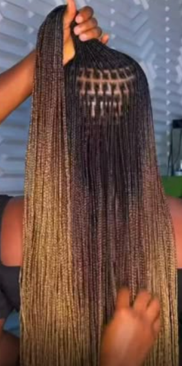 2T1B/27 Outre 3X X-Pression Braid Pre Stretched Braid 72"